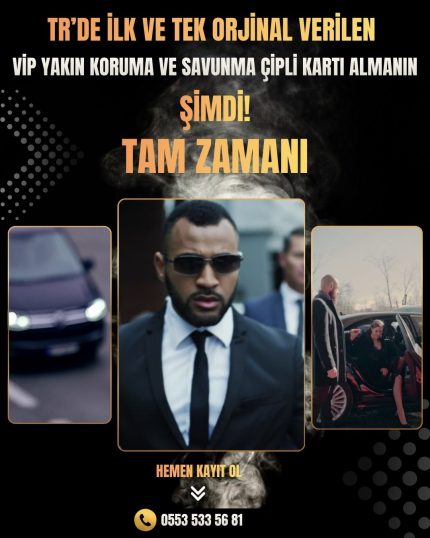 3 SERTİFİKA 1 ÇİPLİ KART VİP YAKIN KORUMA VE YAKIN SAVUNMA PAKETİ