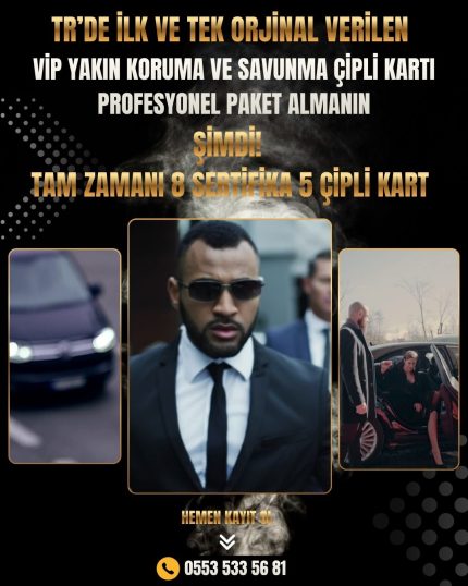 8 SERTİFİKA 5 ÇİPLİ KART PAKETİ PROFESYONEL PAKET TR'DE TEK.